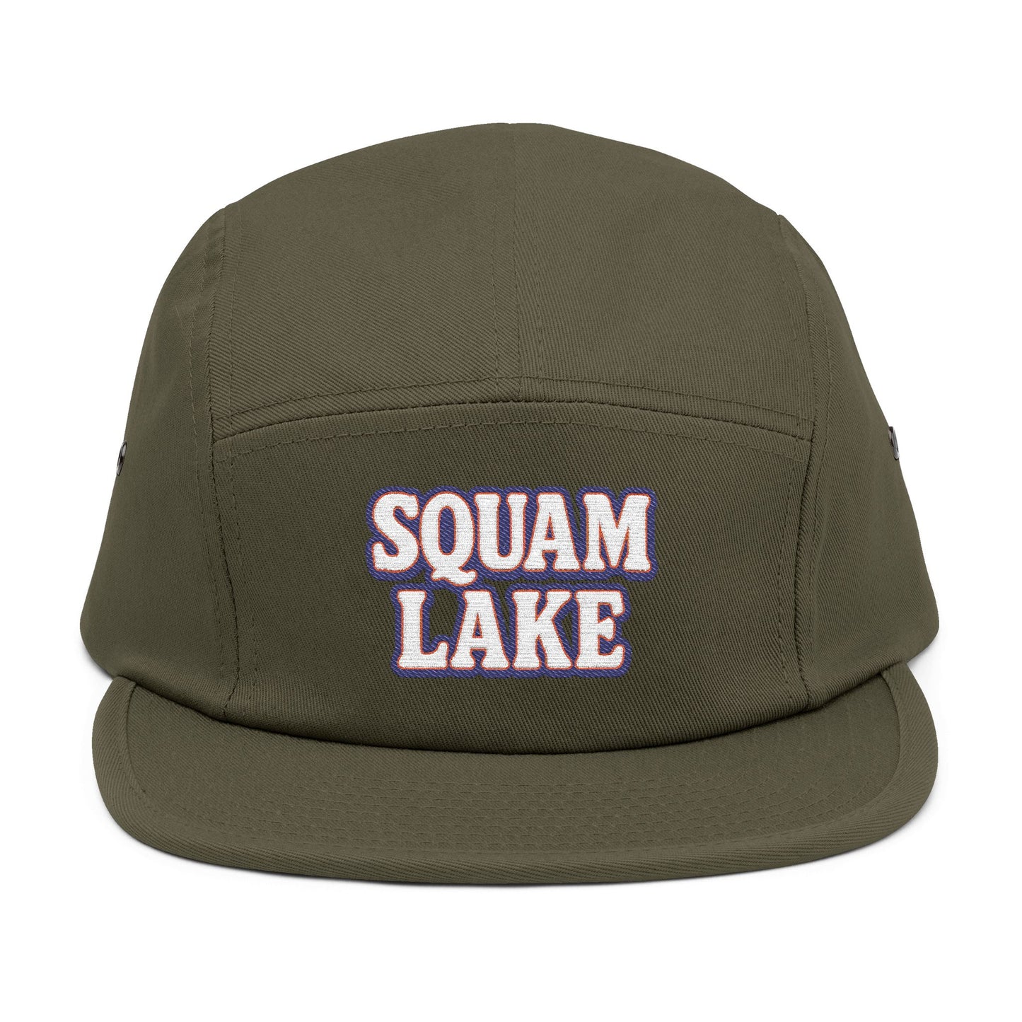 Squam Lake 5 Panel Cap (Embroidery)