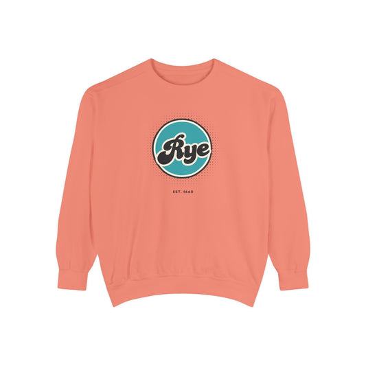 Rye Vintage Sweatshirt, Cozy Unisex Pullover, Retro Style, Perfect for Casual Outfits, Gift for Him or Her