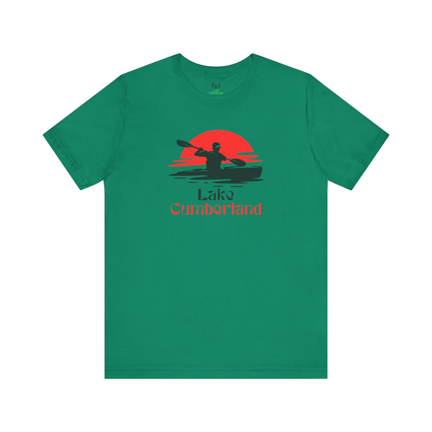 Lake Cumberland Tee - Kayaking Graphic Unisex Jersey Short Sleeve Shirt, Outdoor Adventure Gift, Summer Vibes, Lake Lover Apparel