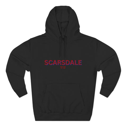 Scarsdale Fleece Hoodie, Casual Sweatshirt, Cozy Layering Piece, Perfect Gift for All Occasions, Stylish Streetwear