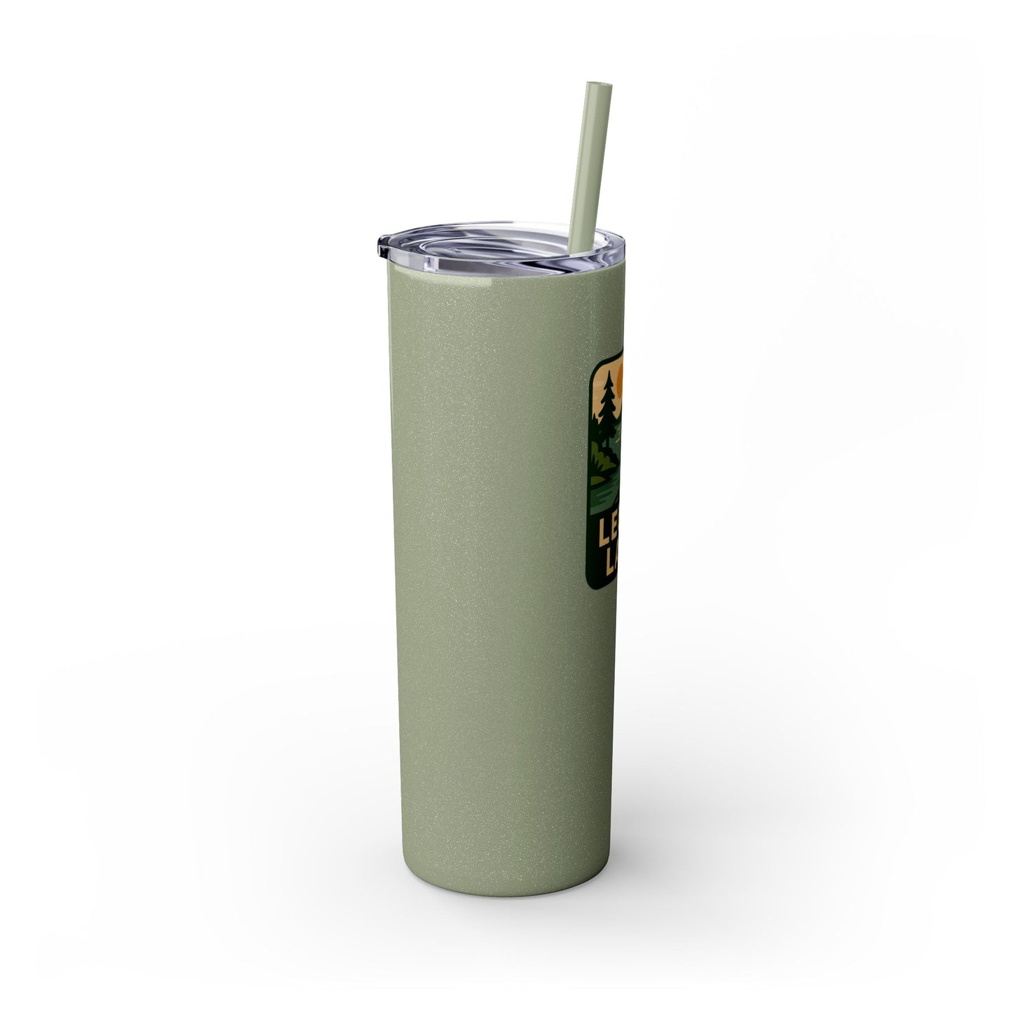 Leech Lake Skinny Tumbler - 20oz Travel Mug, Eco-Friendly Drinkware for Adventurers, Ideal for Camping, Picnics, and Daily Hydration