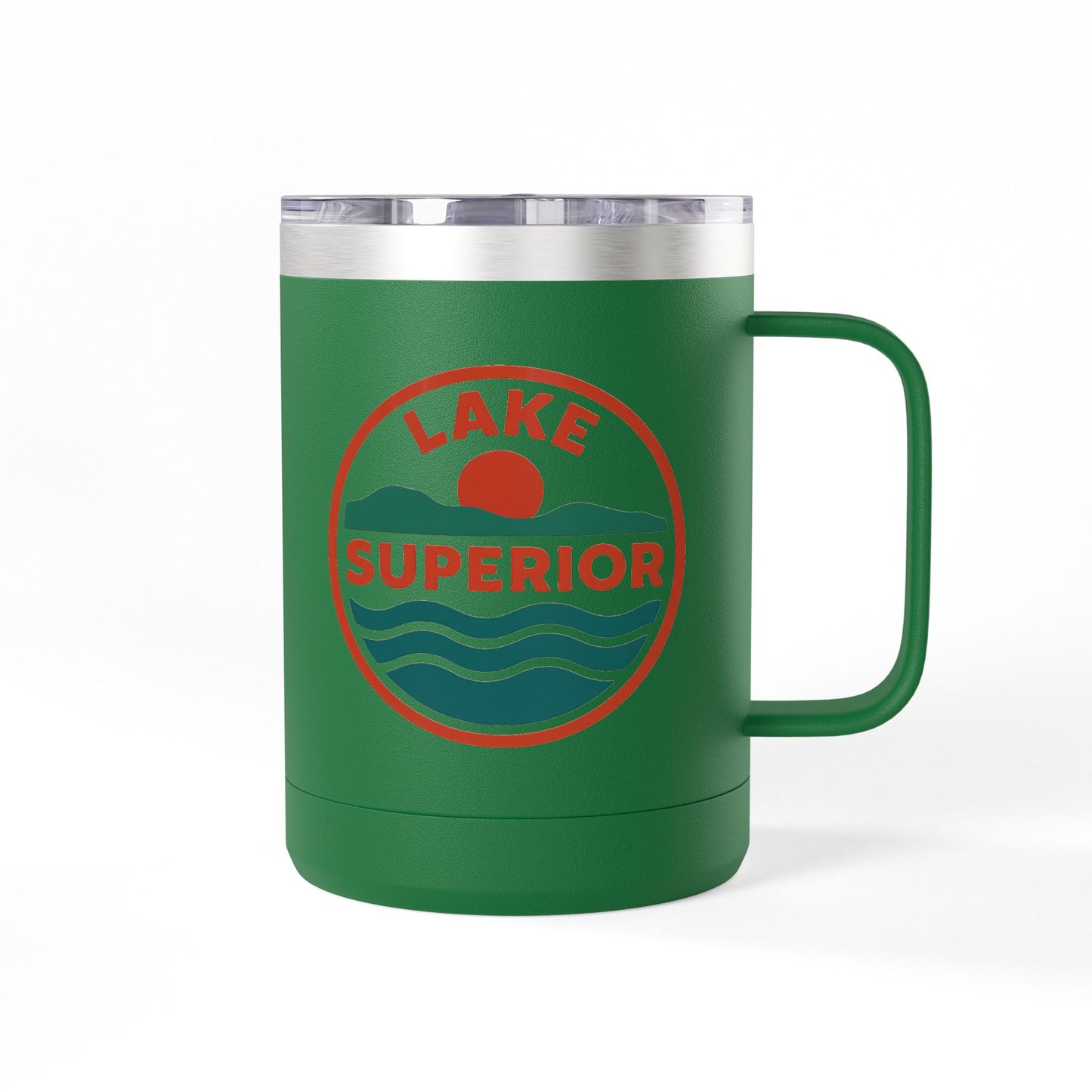 Lake Superior Coffee Mug Tumbler, 15oz
