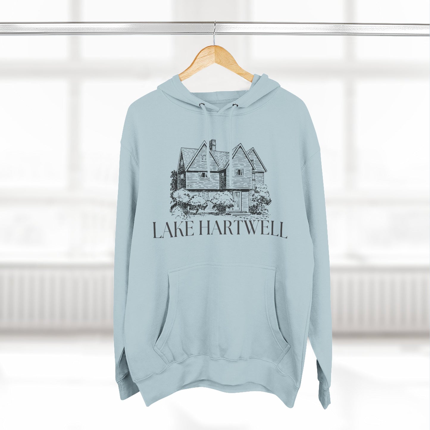 Lake Hartwell Hoodie, Great for Beach Trips, Lake Days, Gift for Summer Lovers, Casual Wear, Travel Essential