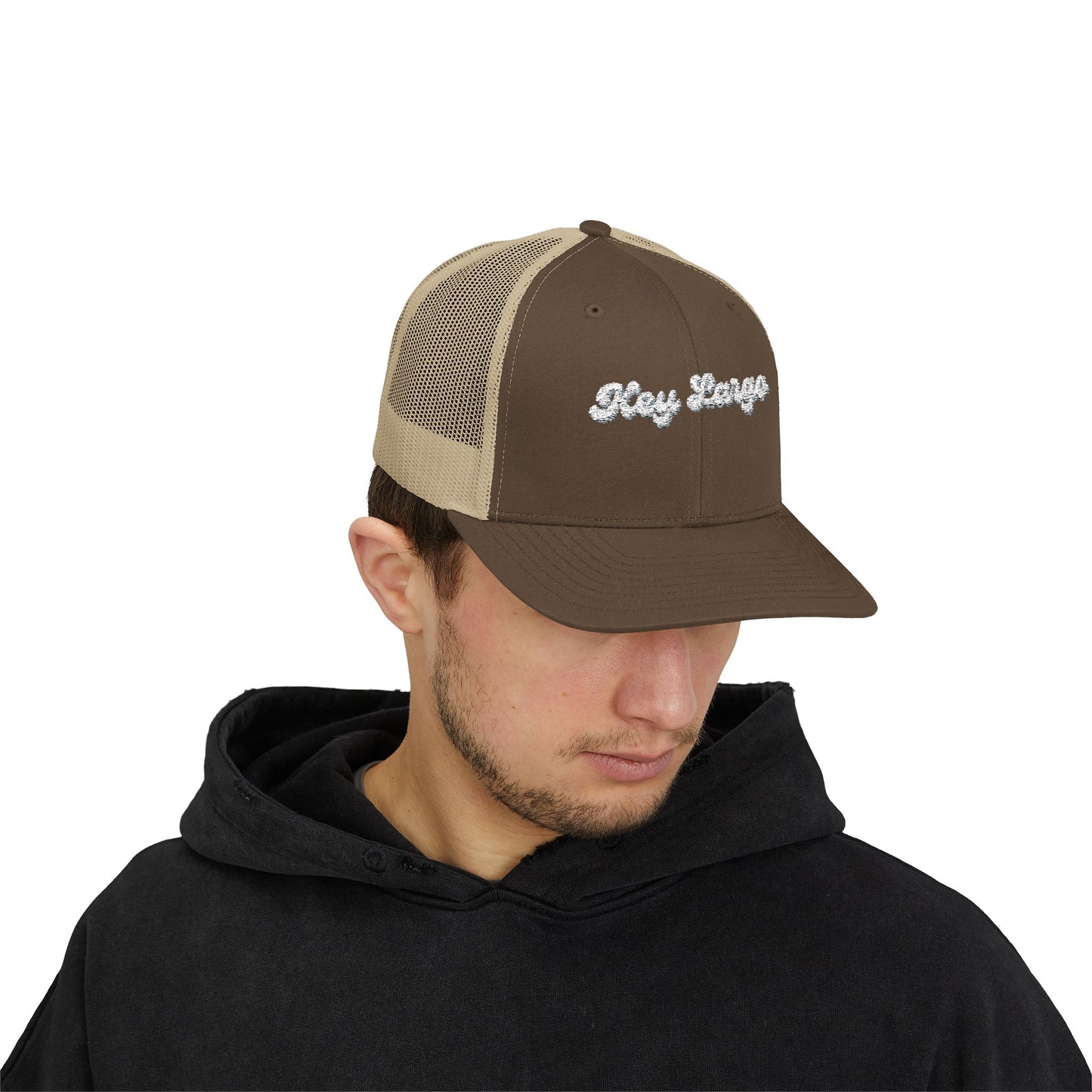 Key Largo Sparkly Trucker Cap with Rhinestone 'Ballin' Style' Design | Trendy Snapback Hat for Fashion Lovers, Unisex Gift for Holidays