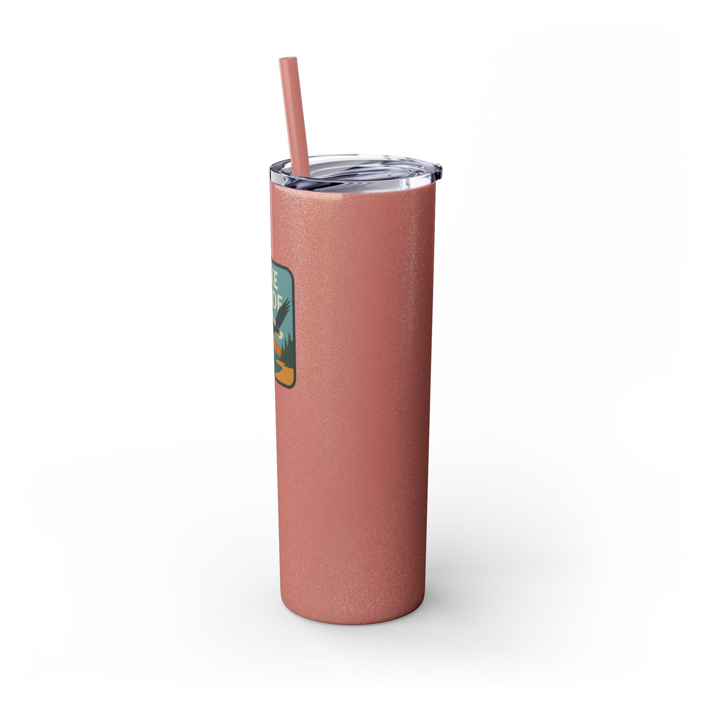 Lake Tahoe Skinny Tumbler - 20oz Travel Mug, Eco-Friendly Drinkware for Adventurers, Ideal for Camping, Picnics, and Daily Hydration