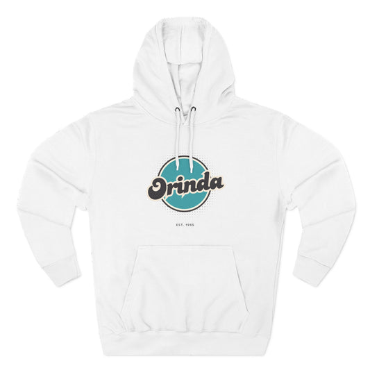 Orinda Retro Vibe Hoodie for Casual Days, Streetwear, Unisex Gift, Cozy Layering Apparel