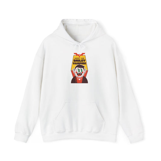 Colorful Vampire-Themed Unisex Hoodie, Perfect for Halloween, Cozy Casual Wear, Birthday Gift, Statement Piece, Fun Design