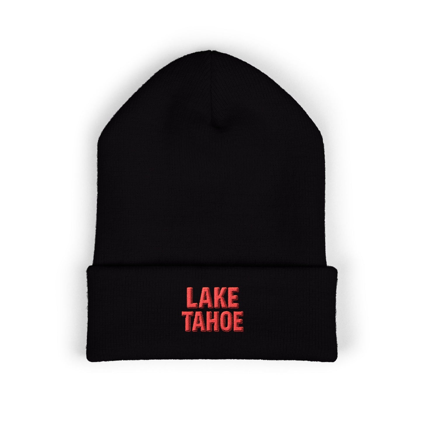 Lake Tahoe Classic Cuffed Beanie (Embroidery)