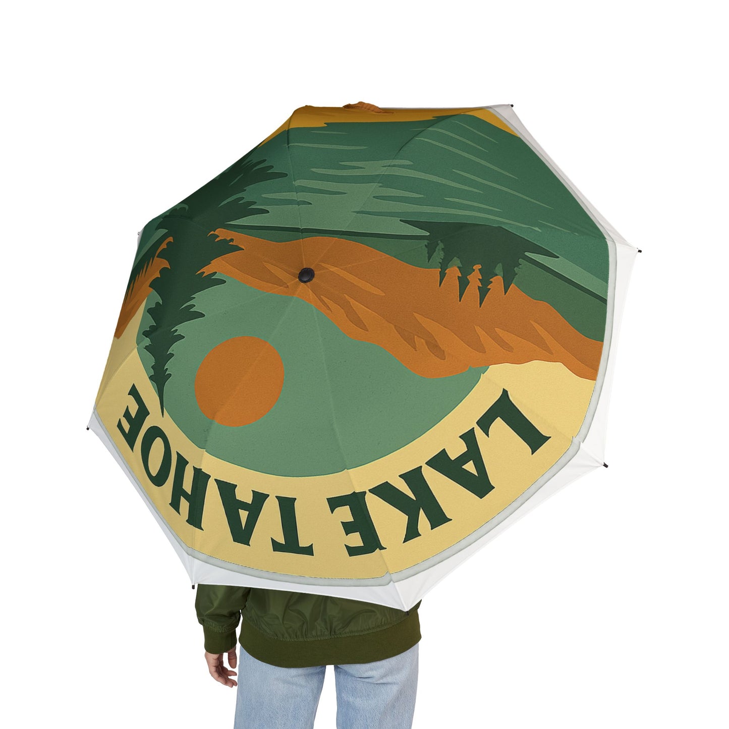 Lake Tahoe Semi-Automatic Foldable Umbrella