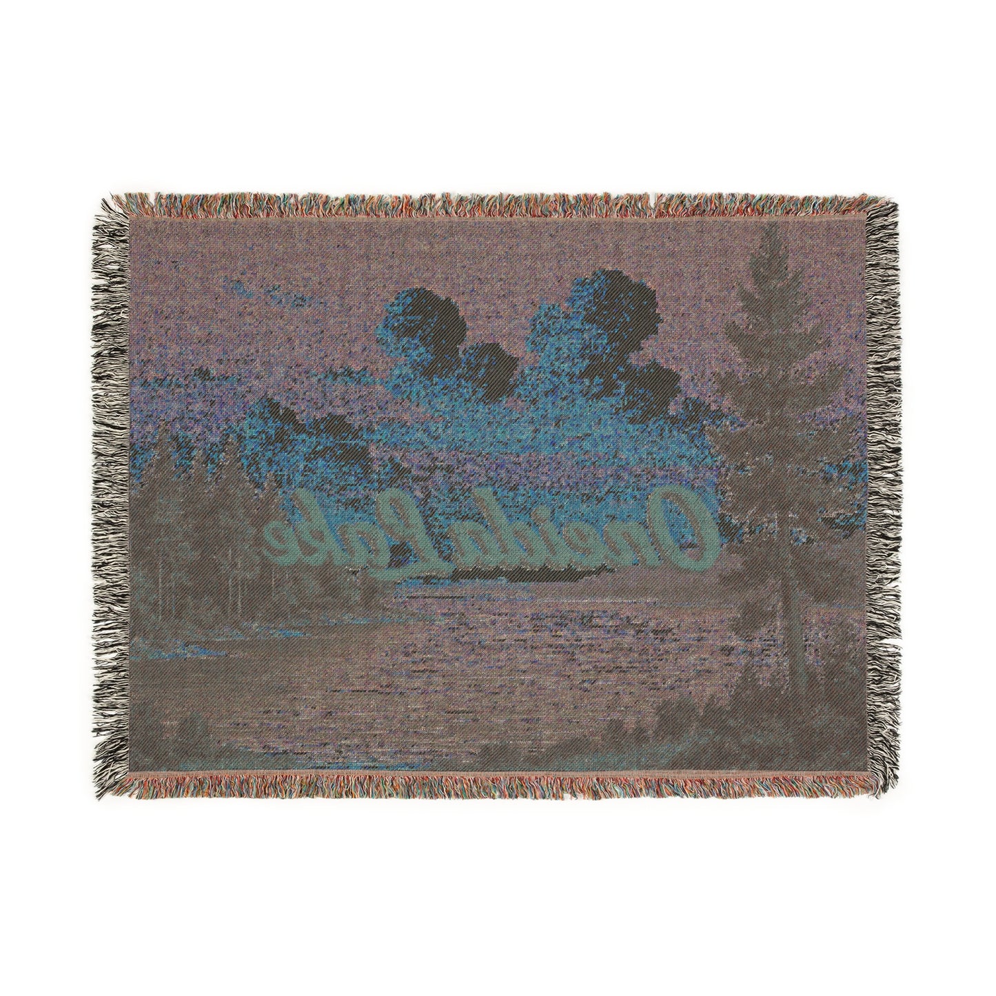 Oneida Lake Woven Blanket