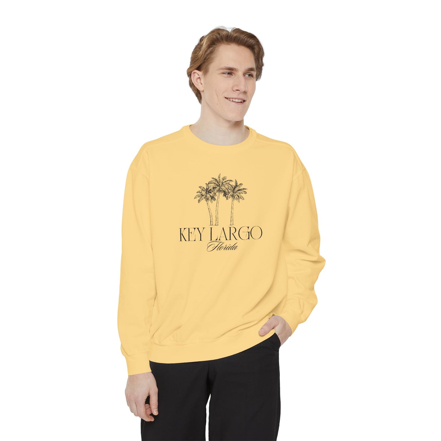 Key Largo Unisex Sweatshirt, Cozy, Perfect Autumn Gift, Relaxed Style for All