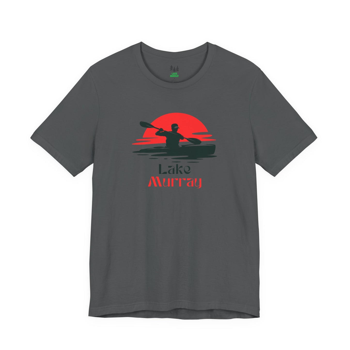 Lake Murray Tee - Kayaking Graphic Unisex Jersey Short Sleeve Shirt, Outdoor Adventure Gift, Summer Vibes, Lake Lover Apparel