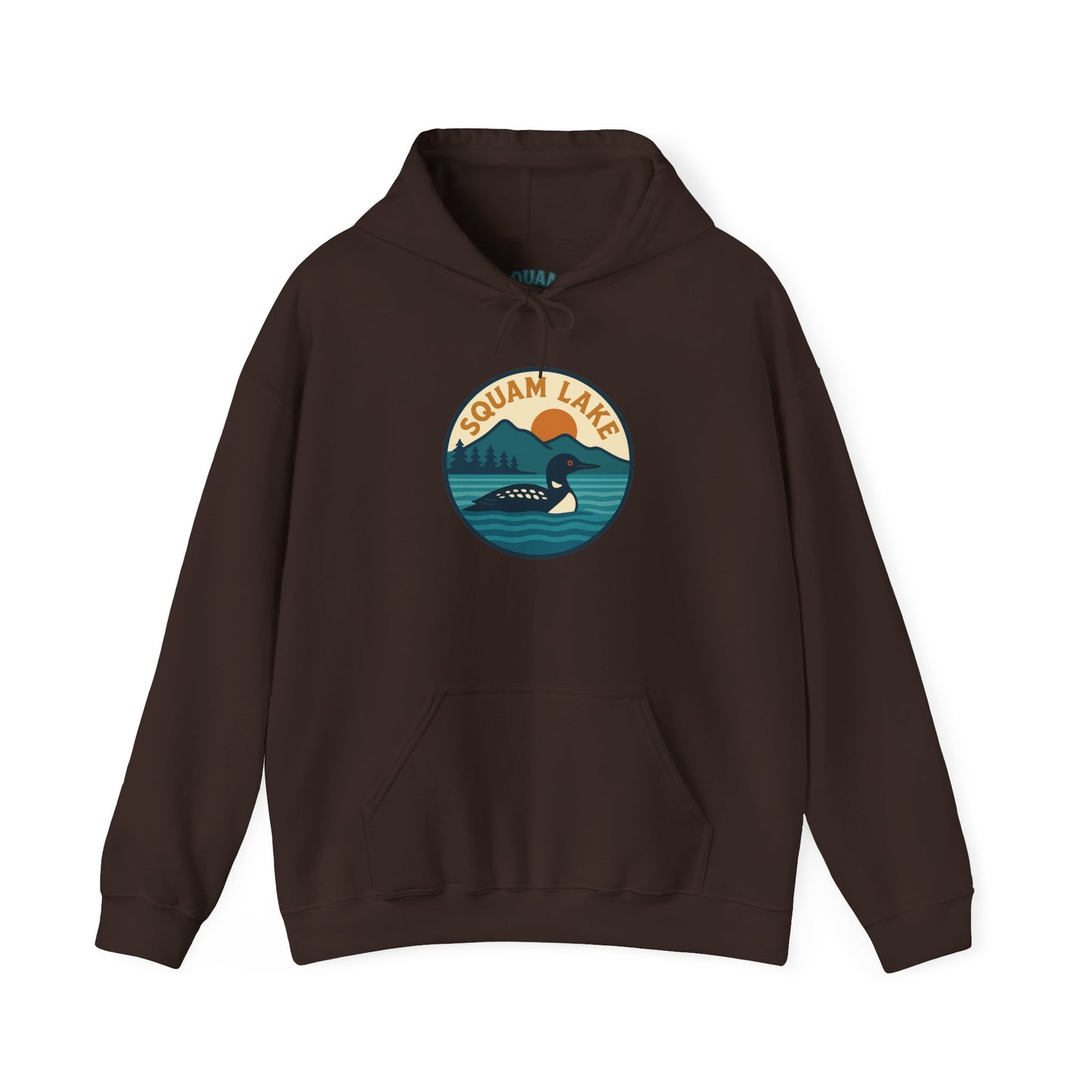 Squam Lake Hoodie, Cozy Casual Wear, Unisex Sweatshirt, Lake Lover Gift, Outdoor Adventure Apparel, Summer Retreat Fashion