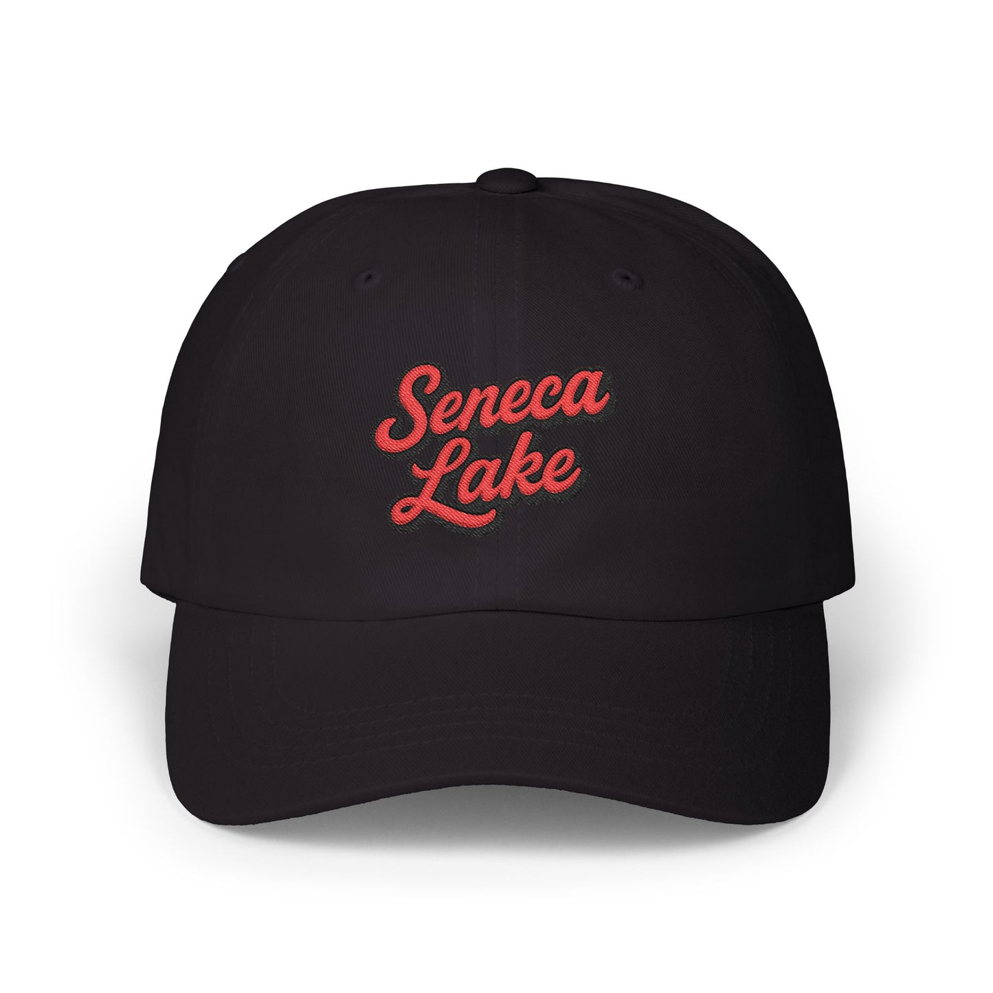 Seneca Lake Stylish Dad Cap, Casual Summer Hat, Outdoor Accessory, Gift for Father's Day, Boating Trip Gear, Everyday Wear