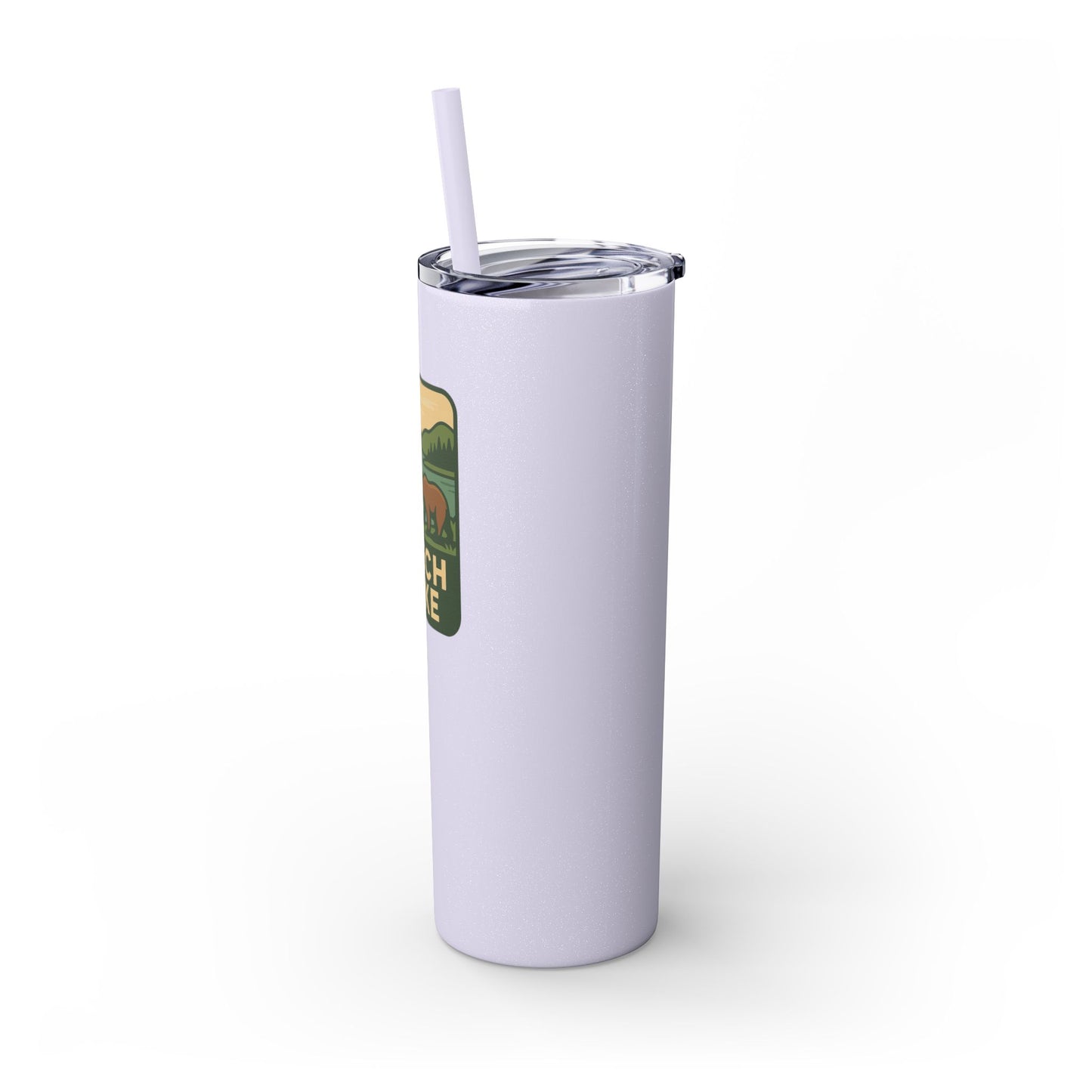 Leech Lake Skinny Tumbler - 20oz Travel Mug, Eco-Friendly Drinkware for Adventurers, Ideal for Camping, Picnics, and Daily Hydration