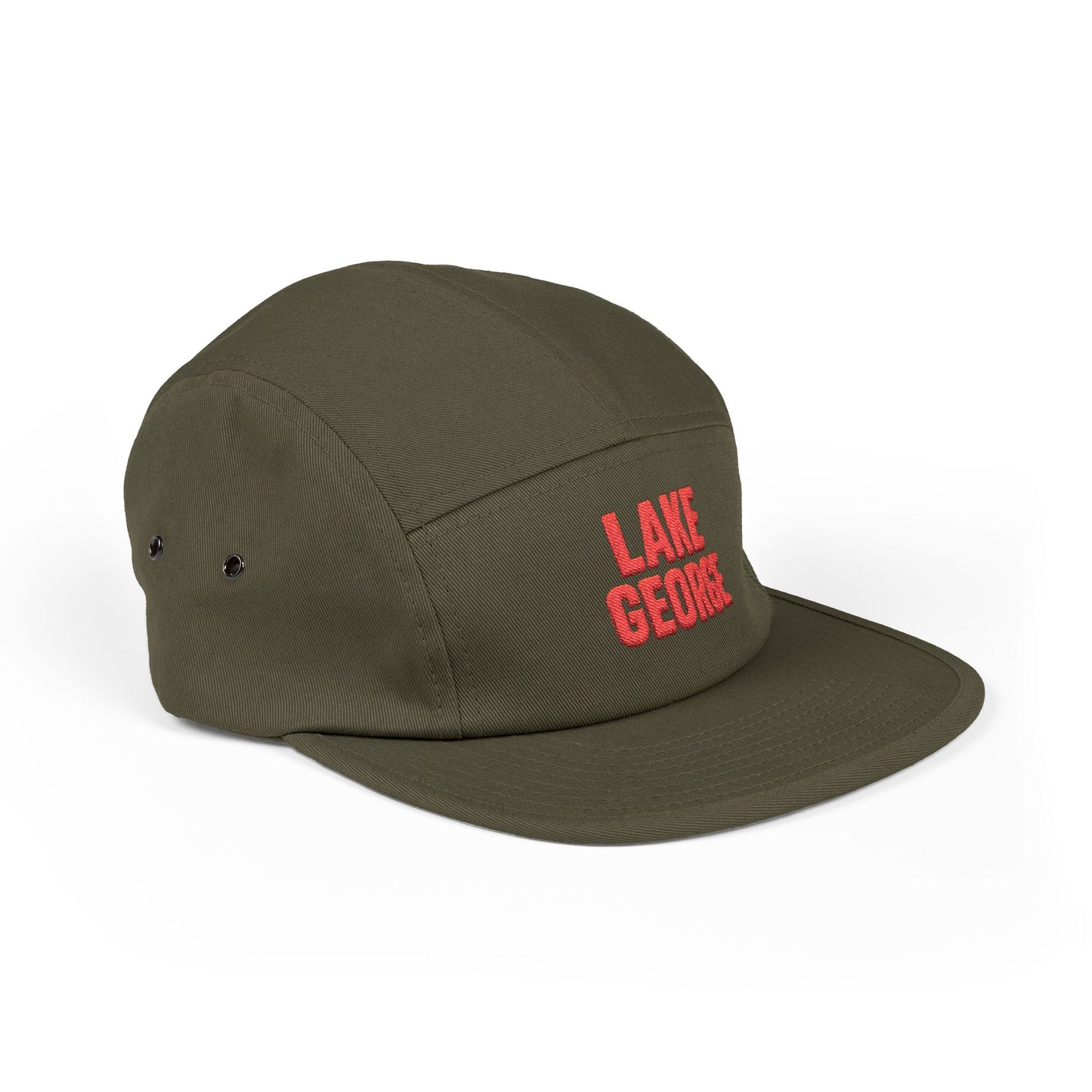 Lake George 5 Panel Cap (Embroidery)