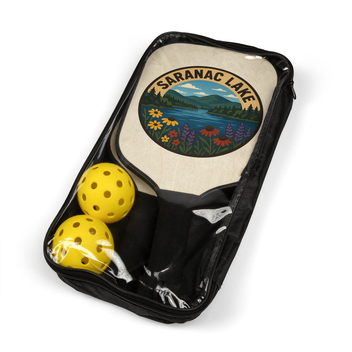Saranac Lake Paddle Set - Perfect for Outdoor Fun, Sporty Gift, Team Play, Family Activities, Best for Picnics, Holidays