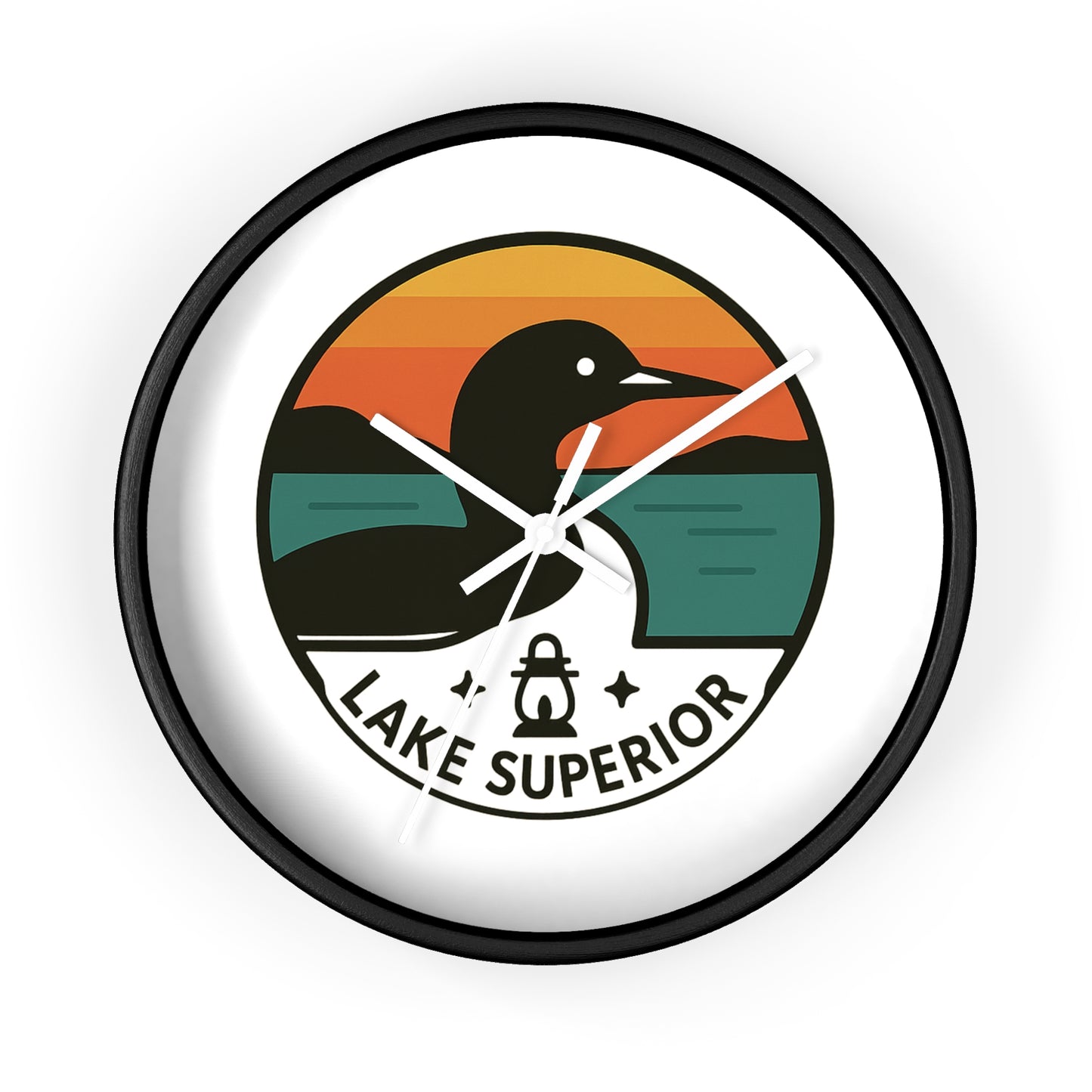 Lake Superior Wall Clock