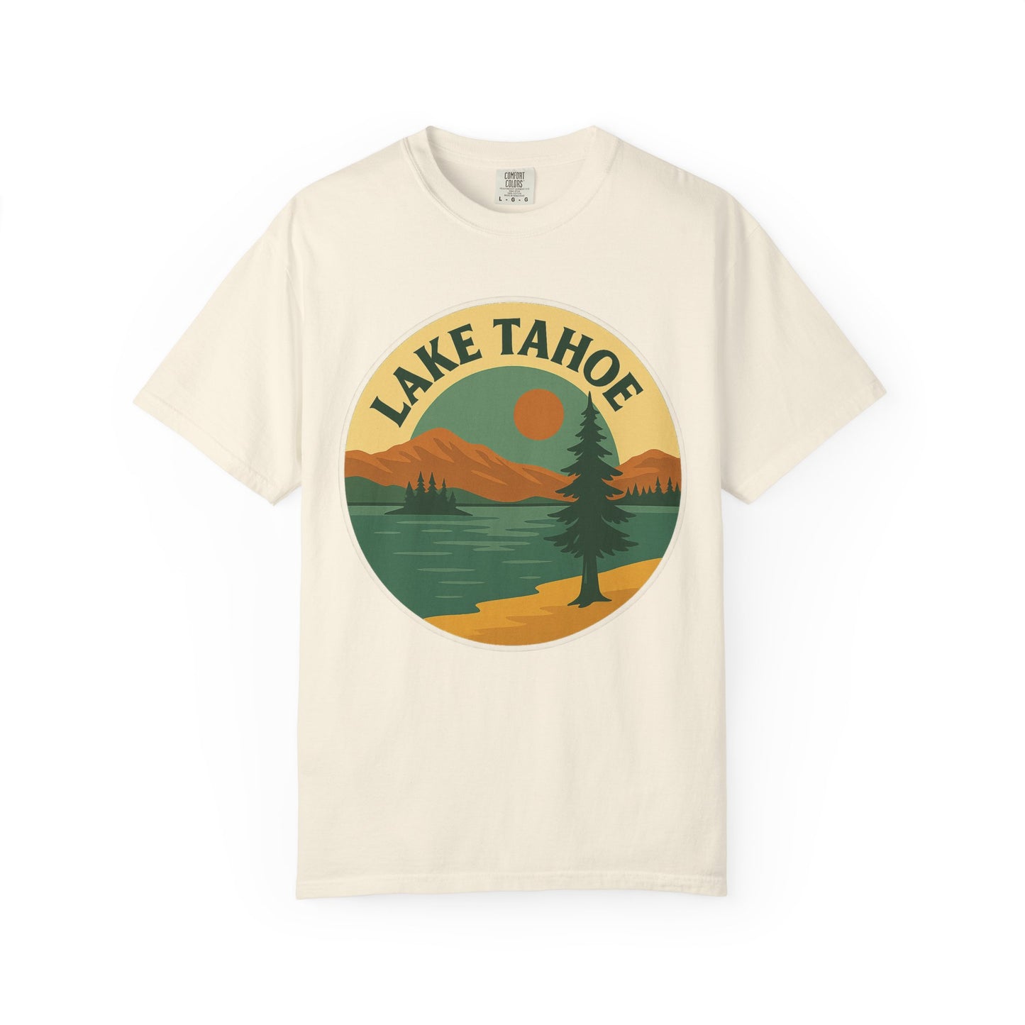 Lake Tahoe Unisex Garment-Dyed T-shirt