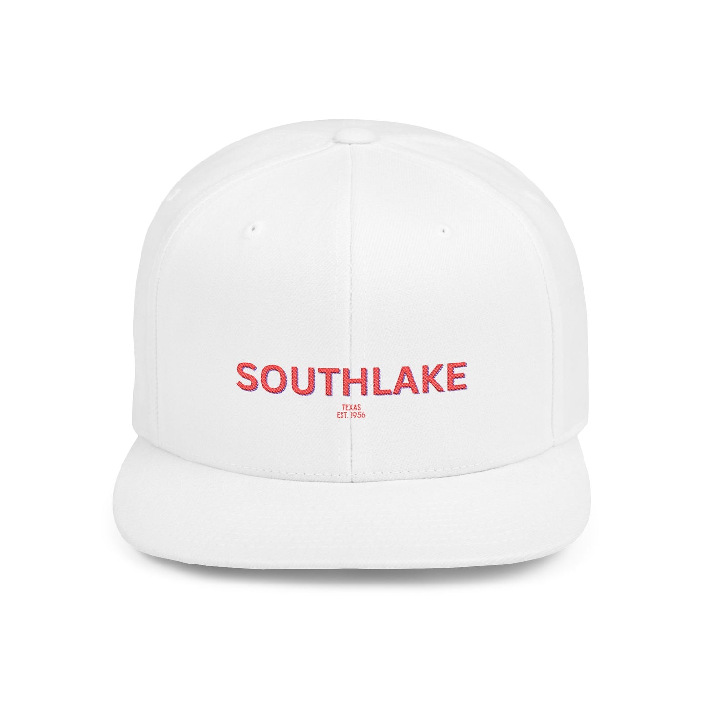 Southlake Stylish Flat Bill Snapback Hat with Design, Perfect for Casual Outings, Streetwear, Gifts, Festivals, Everyday Wear