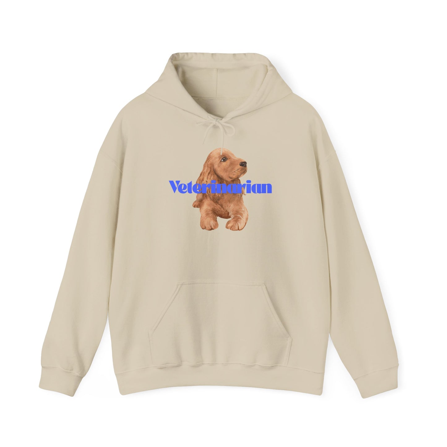 Veterinarian Dog Lover Hoodie, Pet Owner Gift, Animal Lover Sweatshirt, Cute Animal Appreciation, Cozy Unisex Pullover