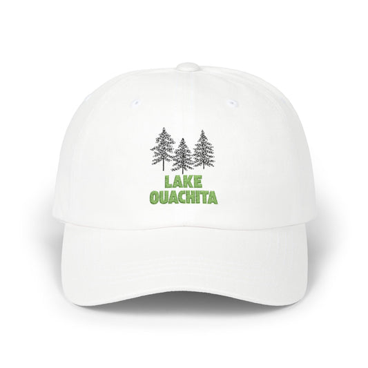 Lake Ouachita Classic Dad Cap | Adjustable Cotton Hat for Outdoors, Gifts for Dads, Camping, Fishing, Summer
