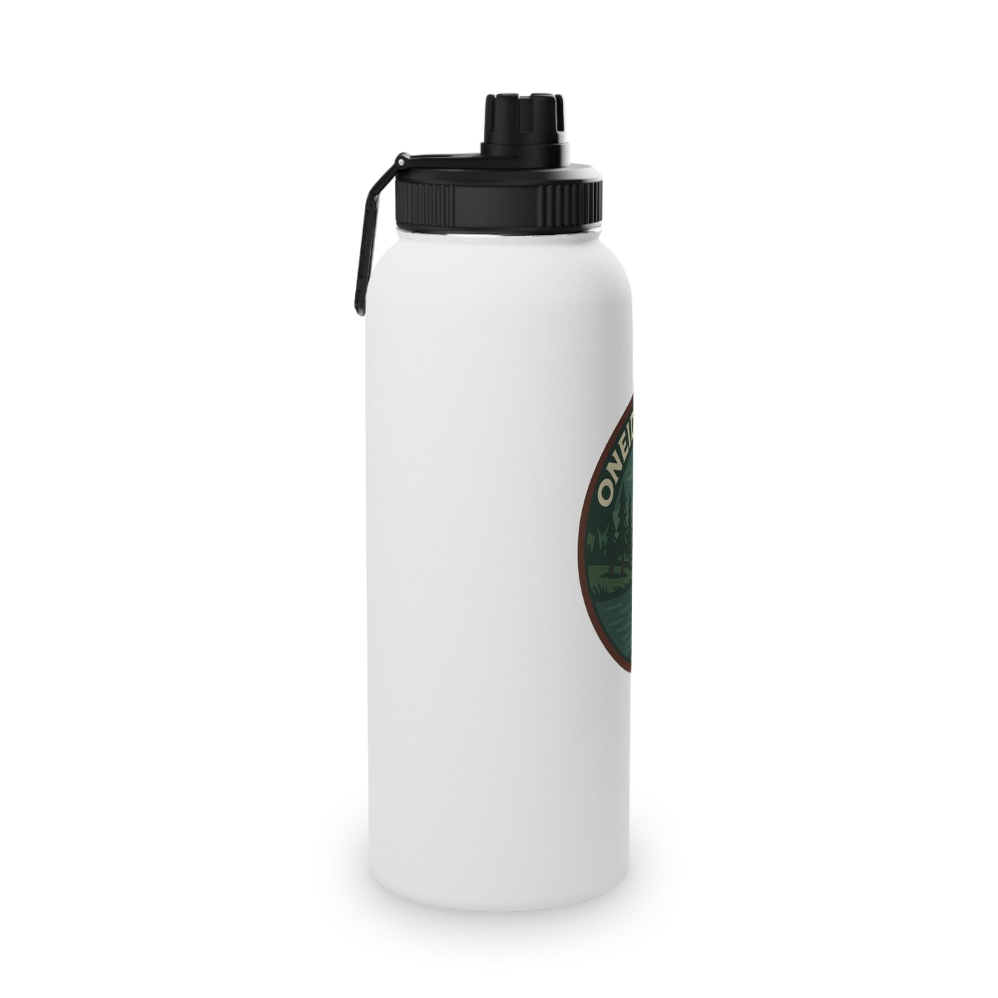 Oneida Lake Stainless Steel Water Bottle, Sports Lid