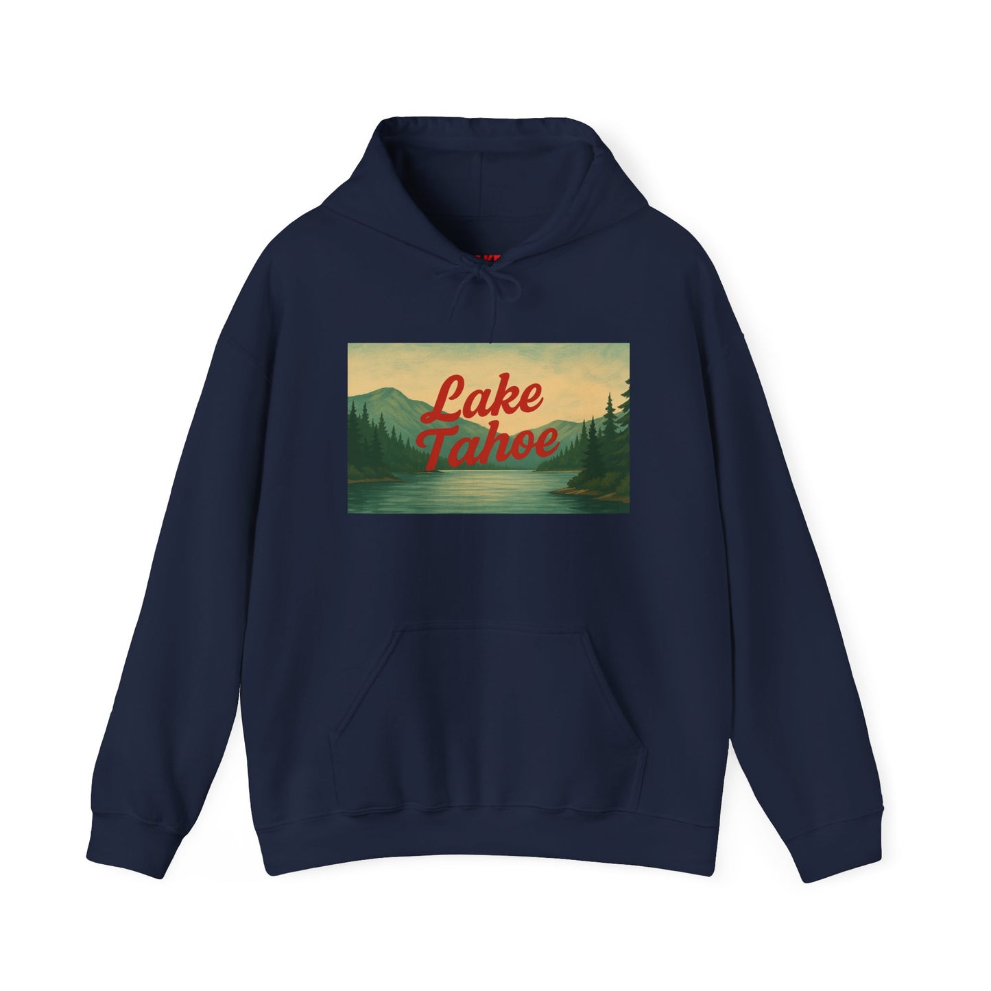 Lake Tahoe Hoodie, Cozy Casual Wear, Unisex Sweatshirt, Lake Lover Gift, Outdoor Adventure Apparel, Summer Retreat Fashion