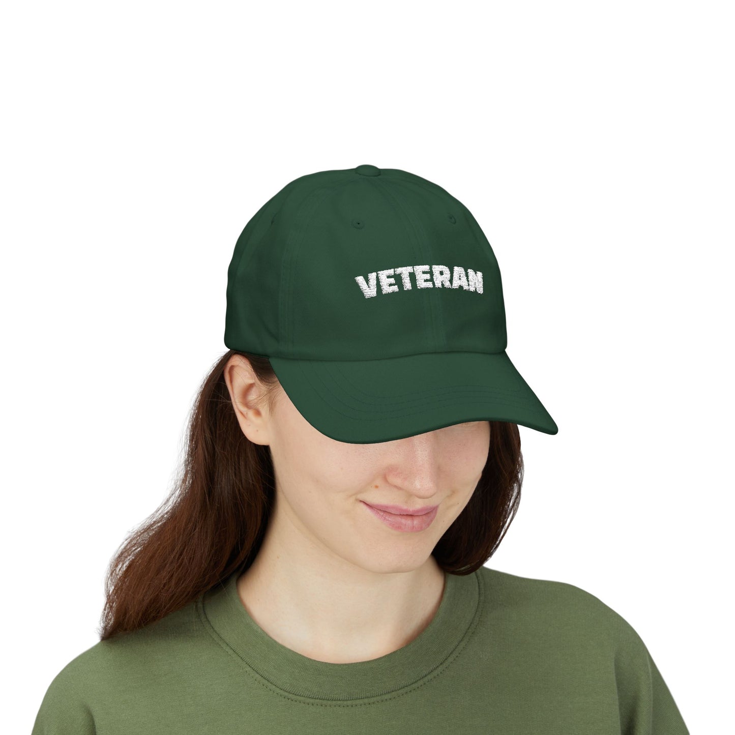 Classic Veteran Cap - Casual Style Hat for Father's Day, Veteran's Day, Outdoor Adventures, Everyday Wear, Military Pride