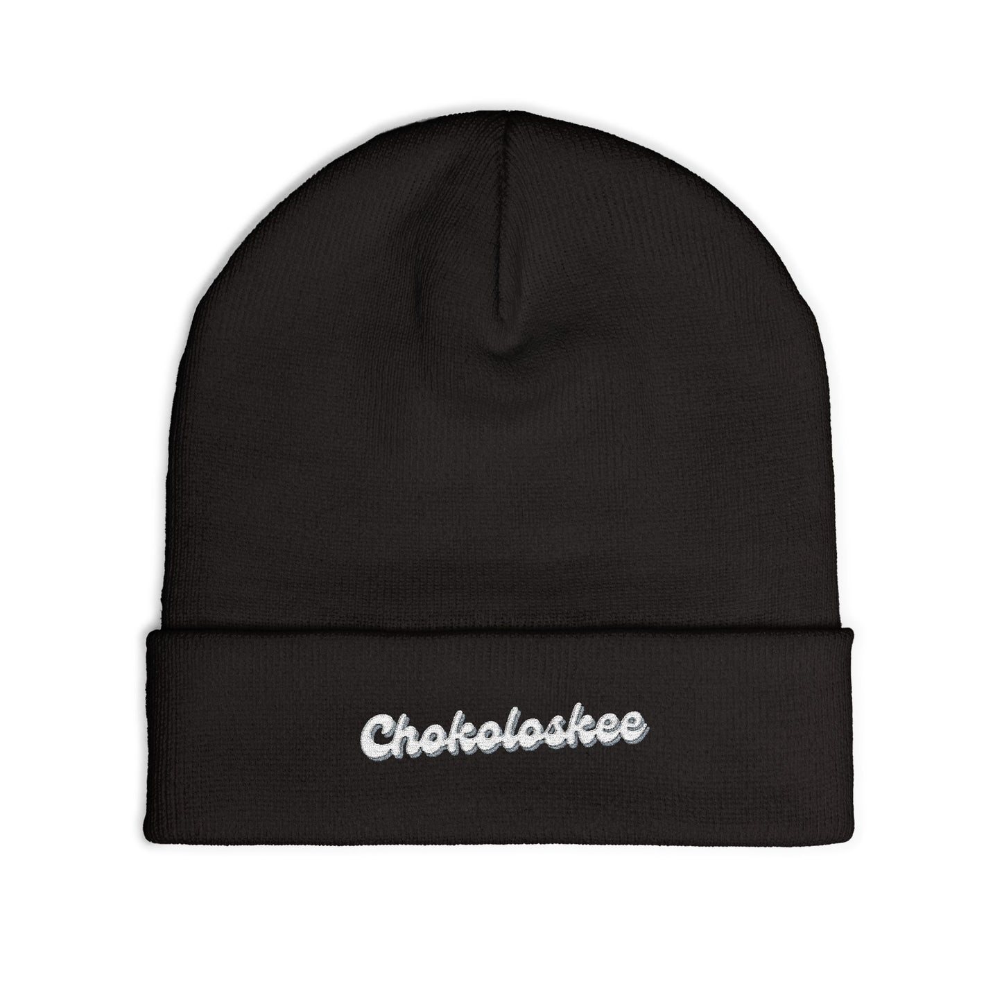 Chokoloskee Cozy Embroidered Knit Beanie | Winter Hat, Casual Fashion Accessory, Gift for Him/Her, Cozy Style, Outdoor Wear