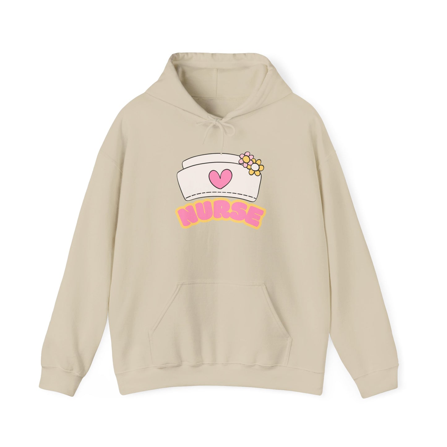 Nurse Love Hoodie | Cozy Unisex Sweatshirt, Gift for Healthcare Workers, Comfortable Nursing Apparel, Medical Appreciation Clothing