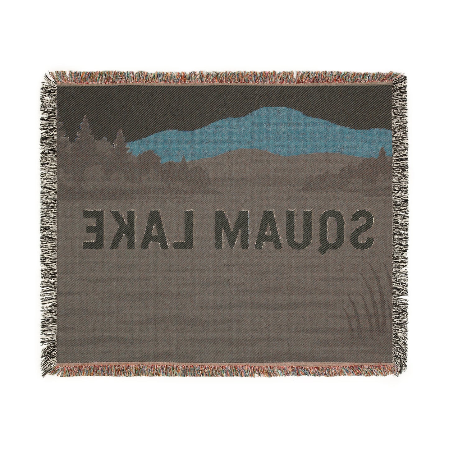 Squam Lake Woven Blanket