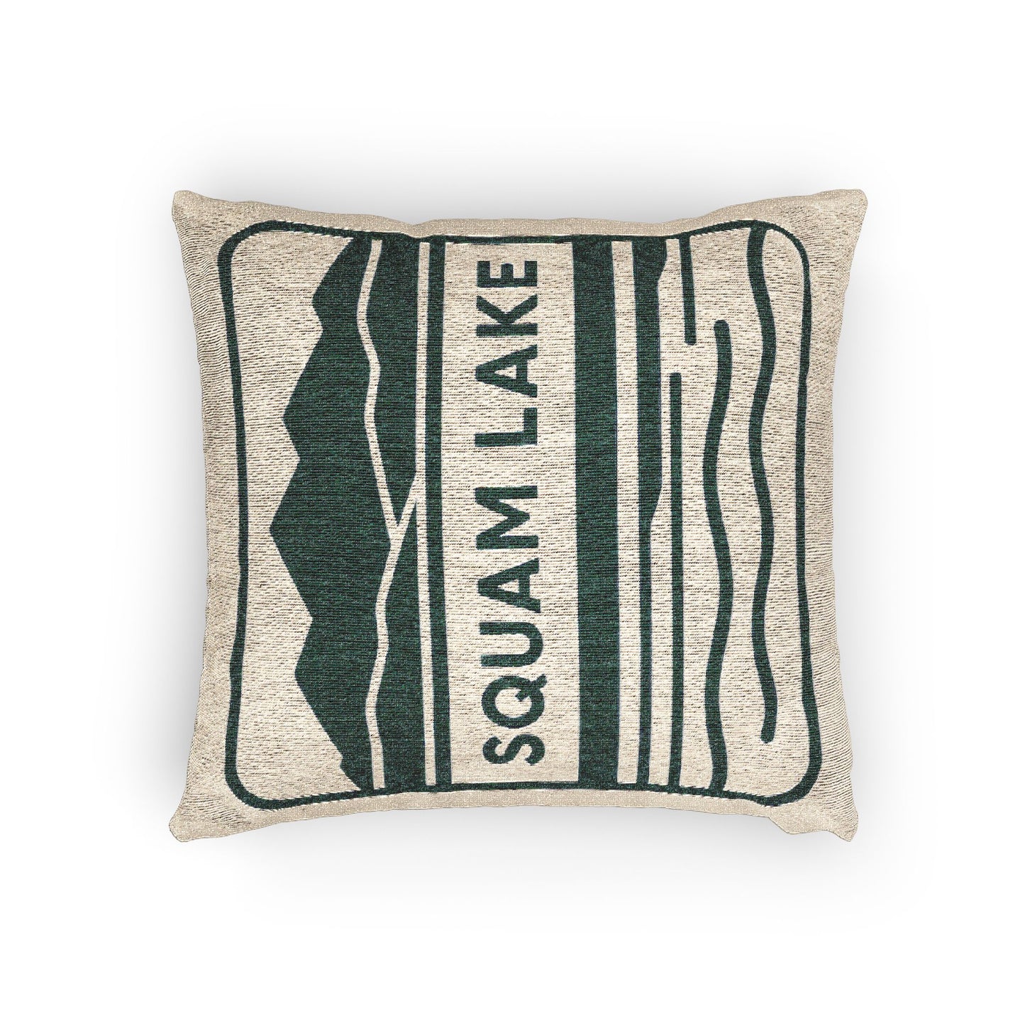 Squam Lake Woven Pillow