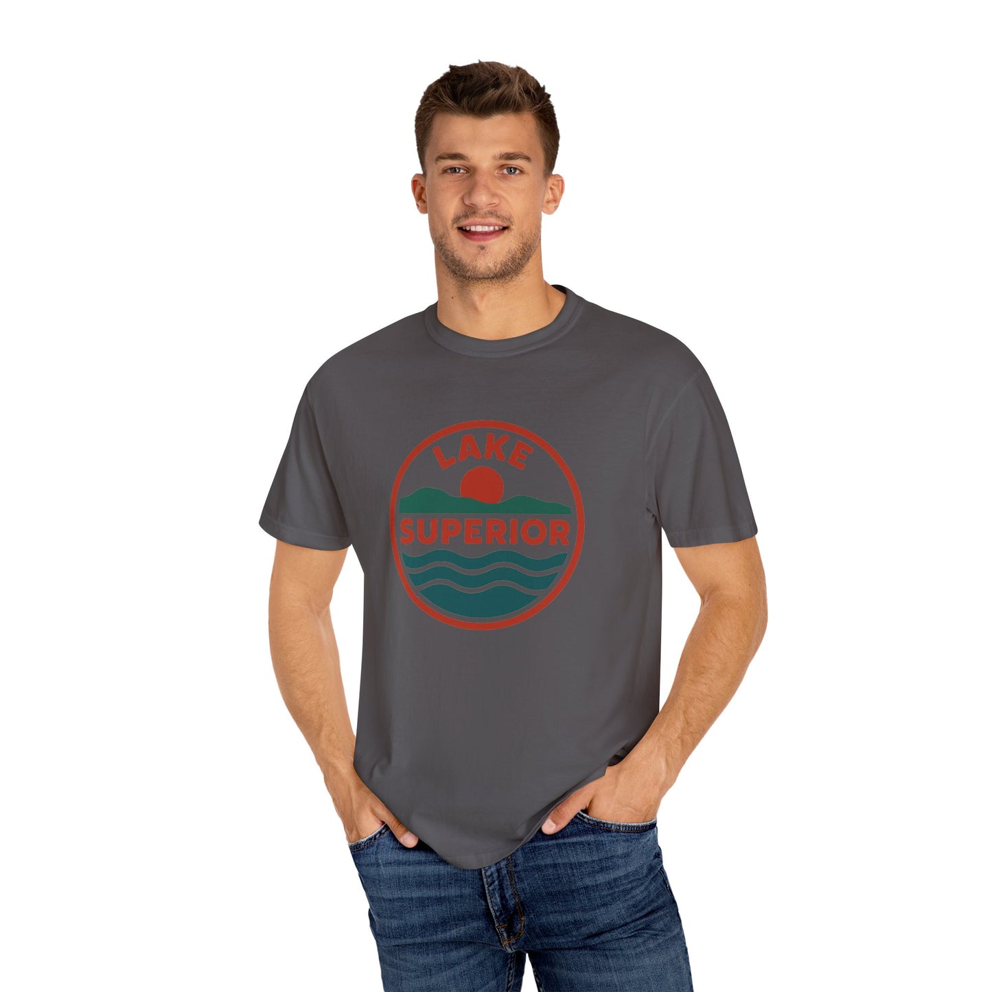 Lake Superior Unisex Garment-Dyed T-shirt