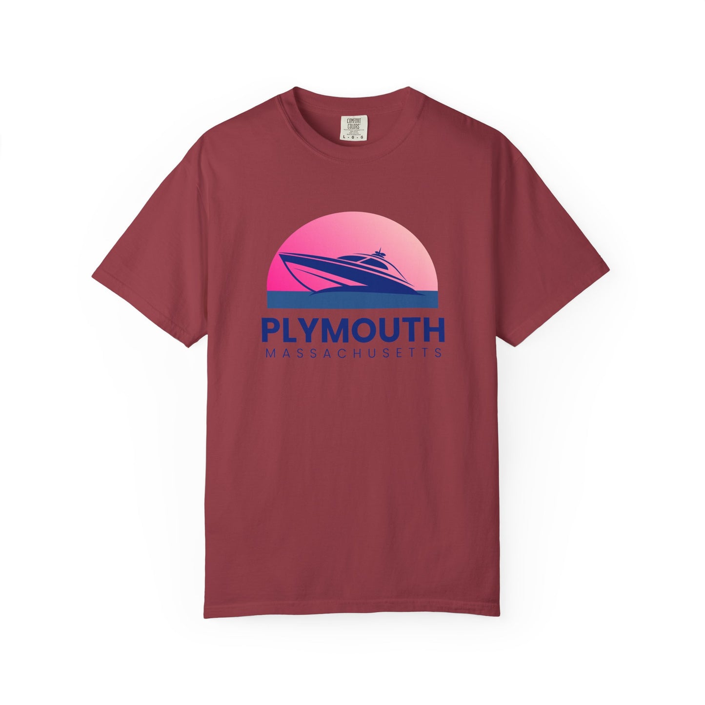 Plymouth Vibes, Unisex T-shirt, Casual Tee, Travel Souvenir, Vacation Top