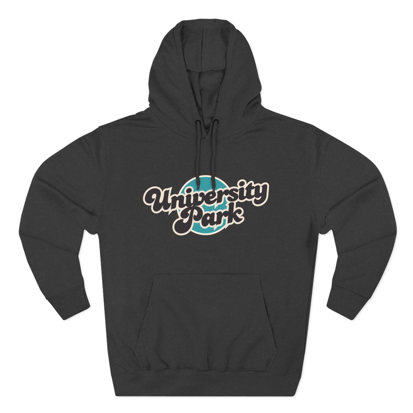 University Park Retro Vibe Hoodie for Casual Days, Streetwear, Unisex Gift, Cozy Layering Apparel