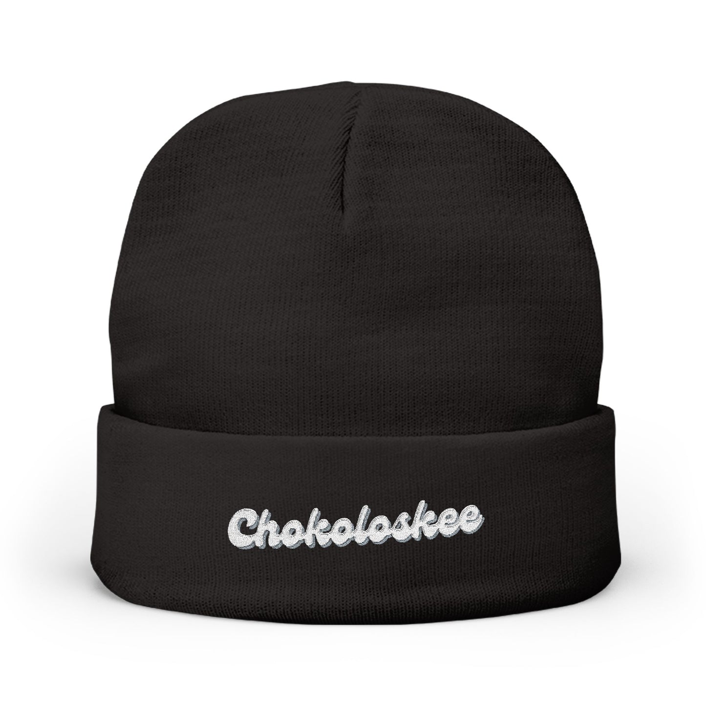 Chokoloskee Cozy Embroidered Knit Beanie | Winter Hat, Casual Fashion Accessory, Gift for Him/Her, Cozy Style, Outdoor Wear