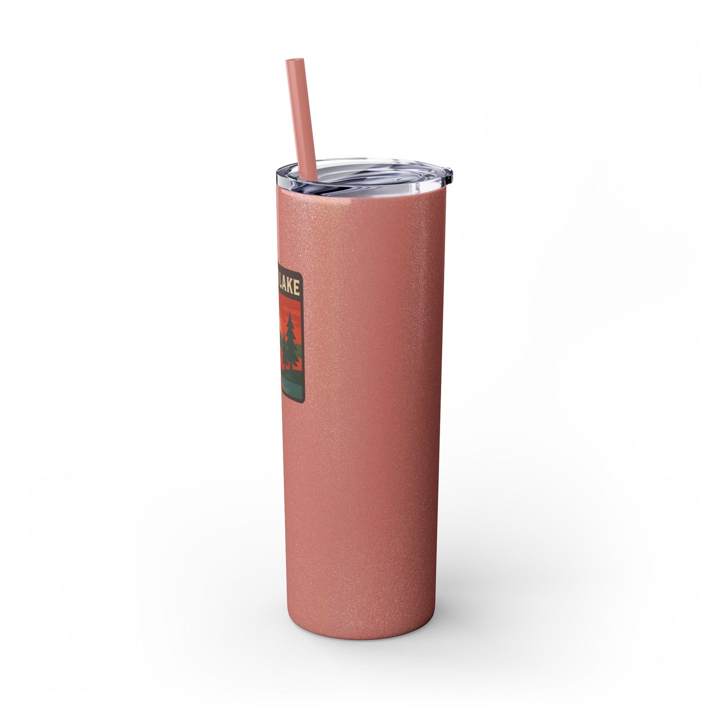 Oneida Lake Skinny Tumbler - 20oz Travel Mug, Eco-Friendly Drinkware for Adventurers, Ideal for Camping, Picnics, and Daily Hydration