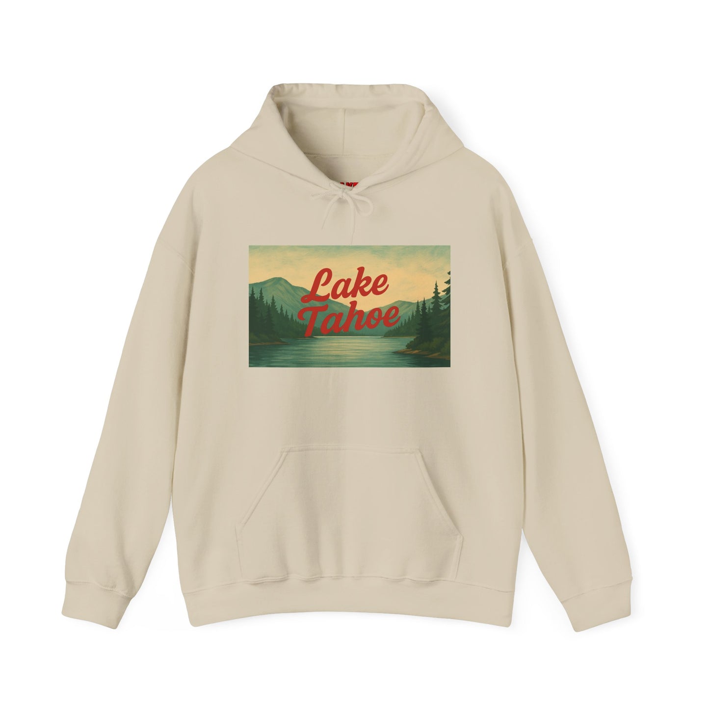 Lake Tahoe Hoodie, Cozy Casual Wear, Unisex Sweatshirt, Lake Lover Gift, Outdoor Adventure Apparel, Summer Retreat Fashion