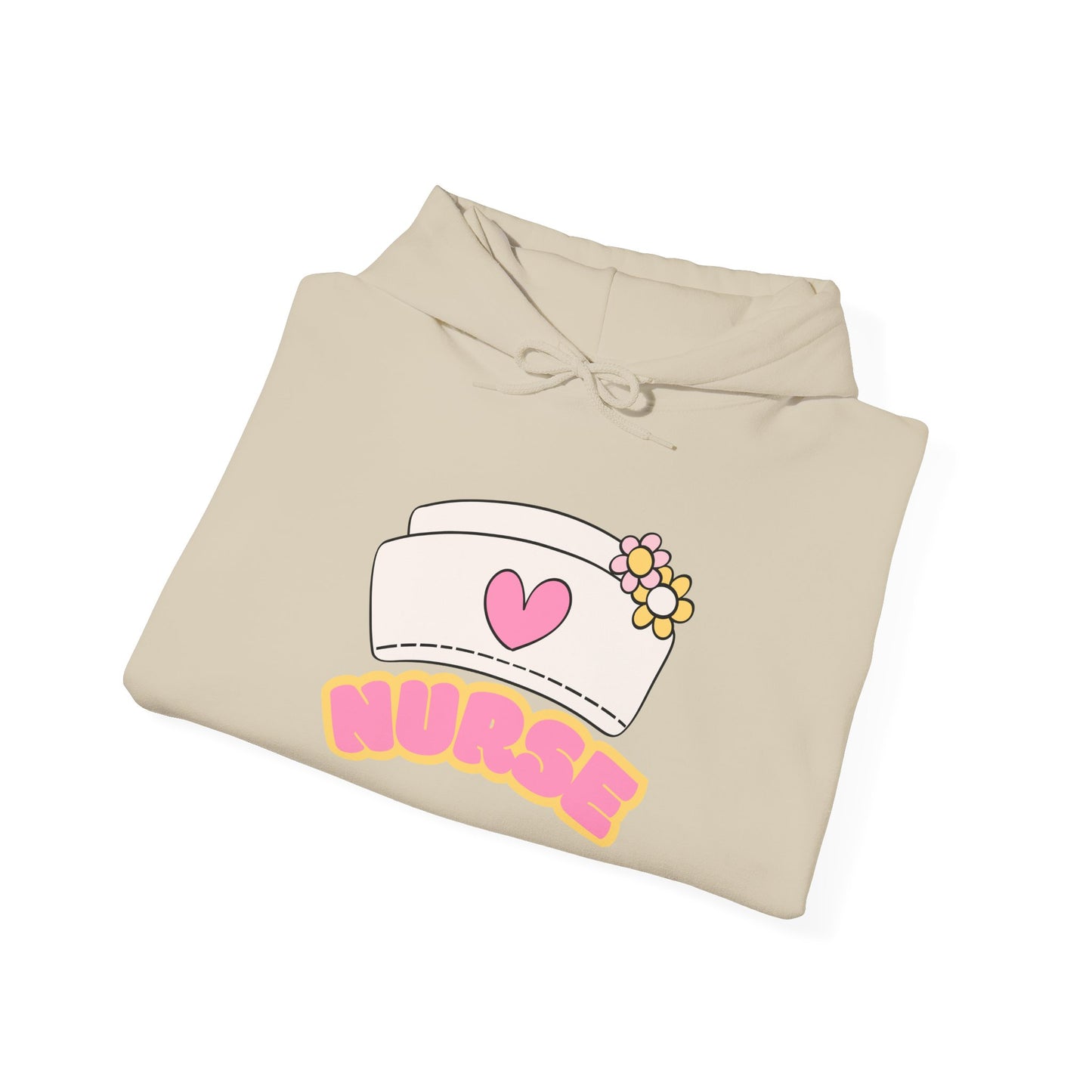 Nurse Love Hoodie | Cozy Unisex Sweatshirt, Gift for Healthcare Workers, Comfortable Nursing Apparel, Medical Appreciation Clothing