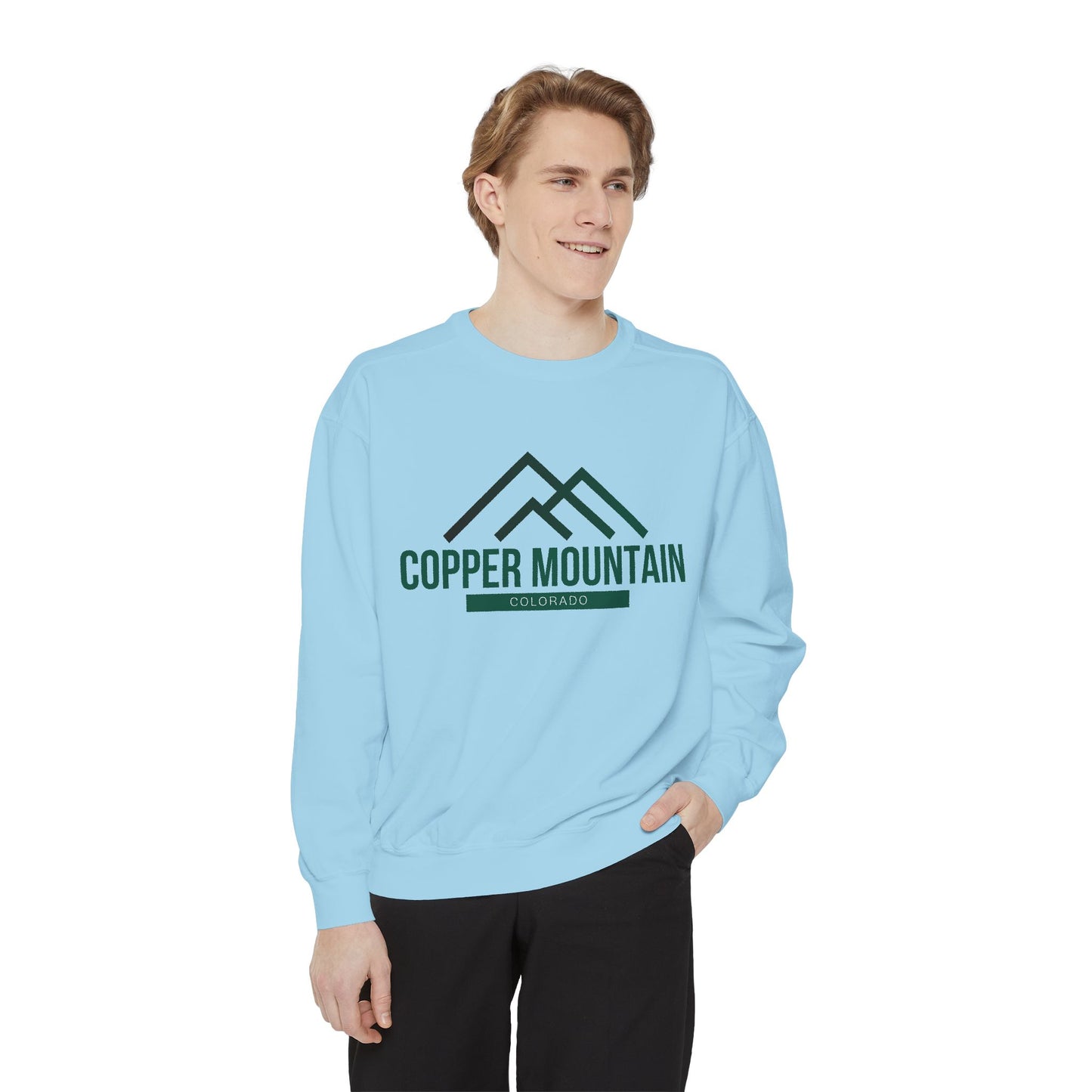 Copper Mountain Unisex Sweatshirt, Cozy, Perfect Autumn Gift, Relaxed Style for All