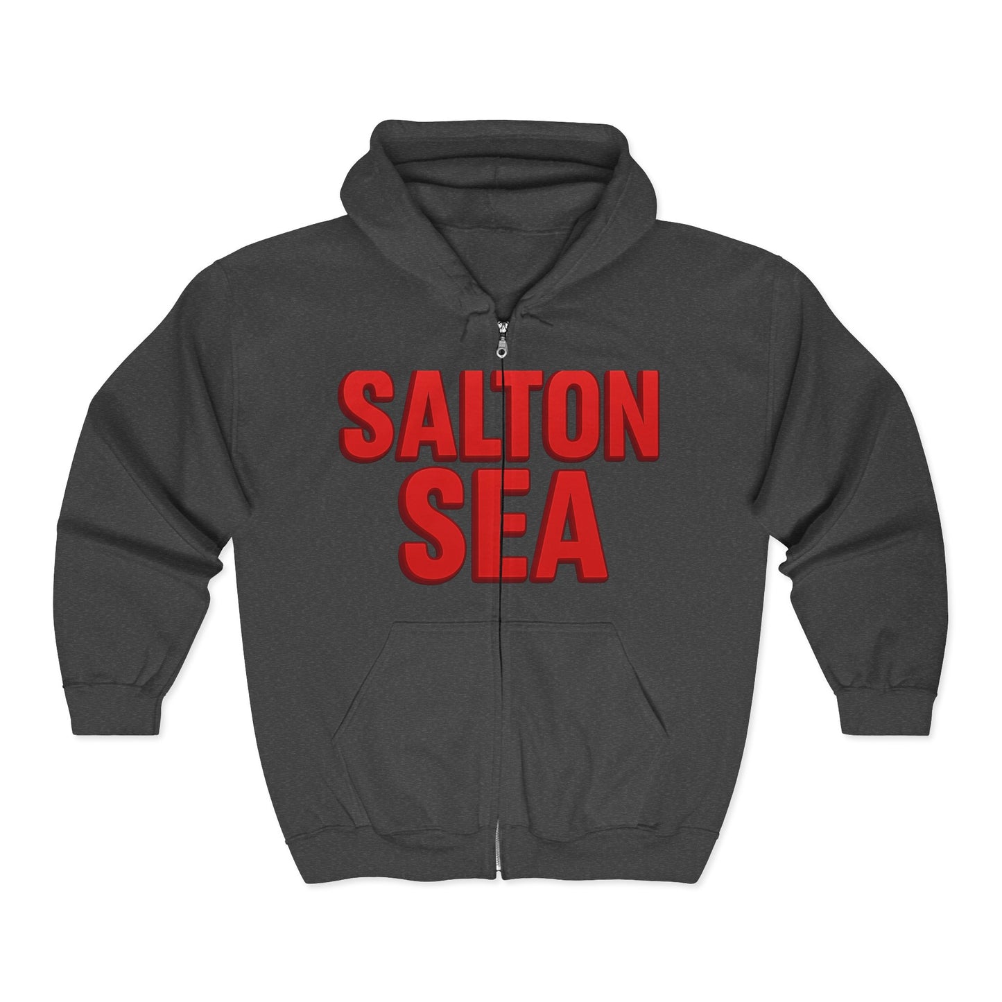 Salton Sea Unisex Heavy Blend™ Full Zip Hooded Sweatshirt