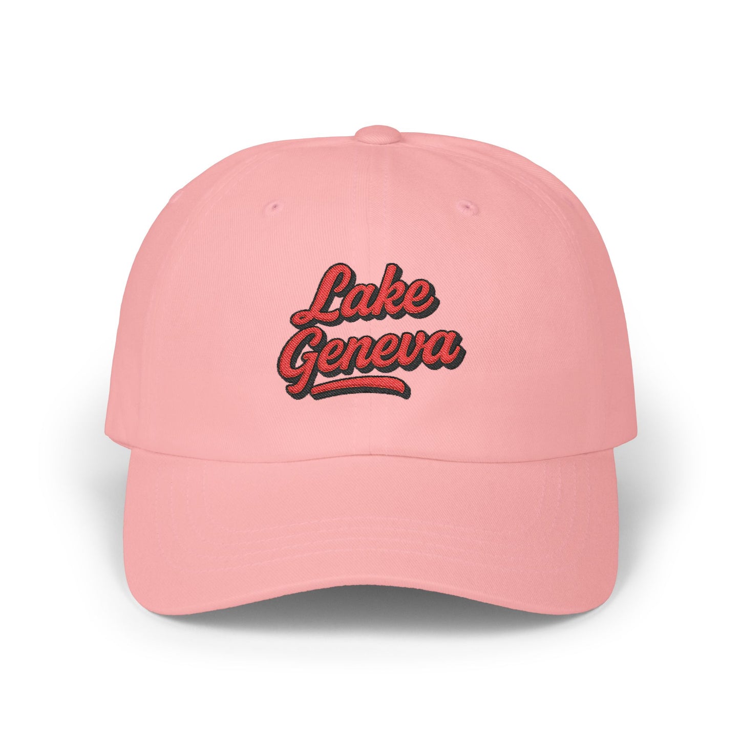 Lake Geneva Stylish Dad Cap, Casual Summer Hat, Outdoor Accessory, Gift for Father's Day, Boating Trip Gear, Everyday Wear