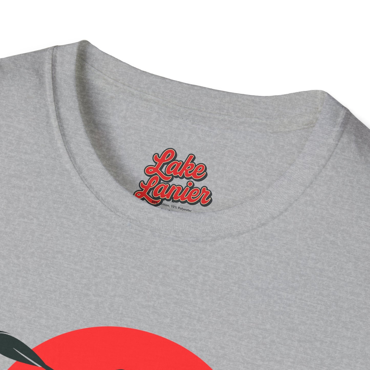 Lake Lanier Unisex Softstyle T-Shirt, Kayaking Shirt, Outdoor Adventure Tee, Lake Life Apparel, Father's Day Gift, Summer Wear
