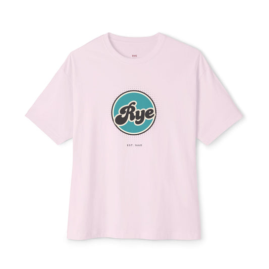 Rye Retro Oversized Tee, Unisex T-Shirt, Casual Fashion Top, Vintage Graphic Shirt, Perfect Gift for Any Occasion