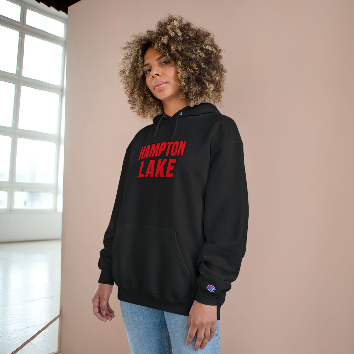 Hampton Lake Cozy Hoodie, Perfect for Outdoor Adventures, Lake Days, Gifts for Nature Lovers, Comfortable Sweatshirt