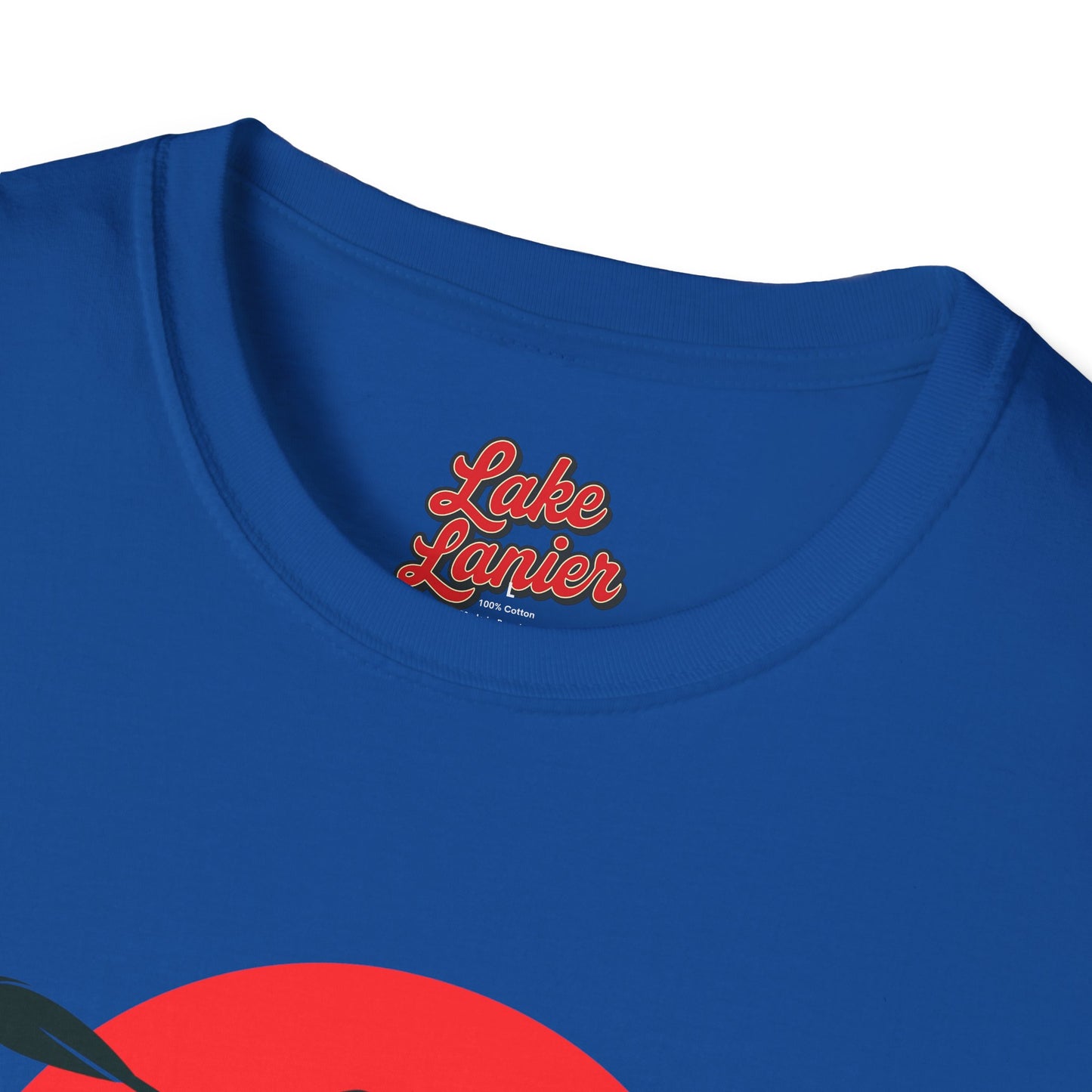 Lake Lanier Unisex Softstyle T-Shirt, Kayaking Shirt, Outdoor Adventure Tee, Lake Life Apparel, Father's Day Gift, Summer Wear