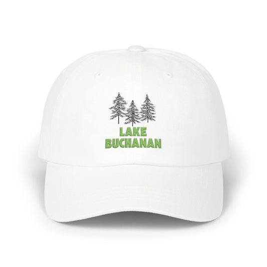 Lake Buchanan Classic Dad Cap | Adjustable Cotton Hat for Outdoors, Gifts for Dads, Camping, Fishing, Summer