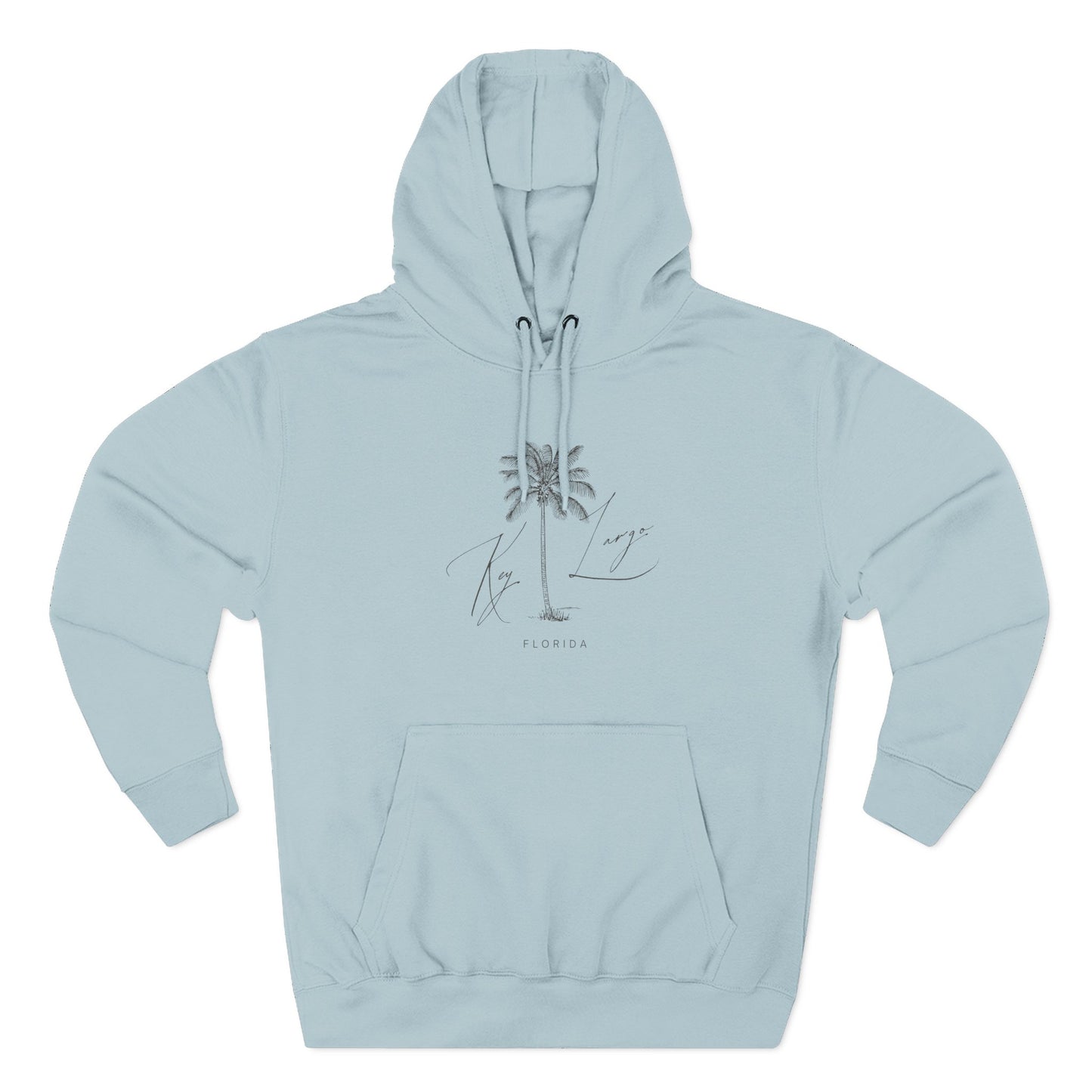 Key Largo Stylish Three-Panel Fleece Hoodie for Cozy Days, Casual Wear, Warm Layering, Gift for Him or Her
