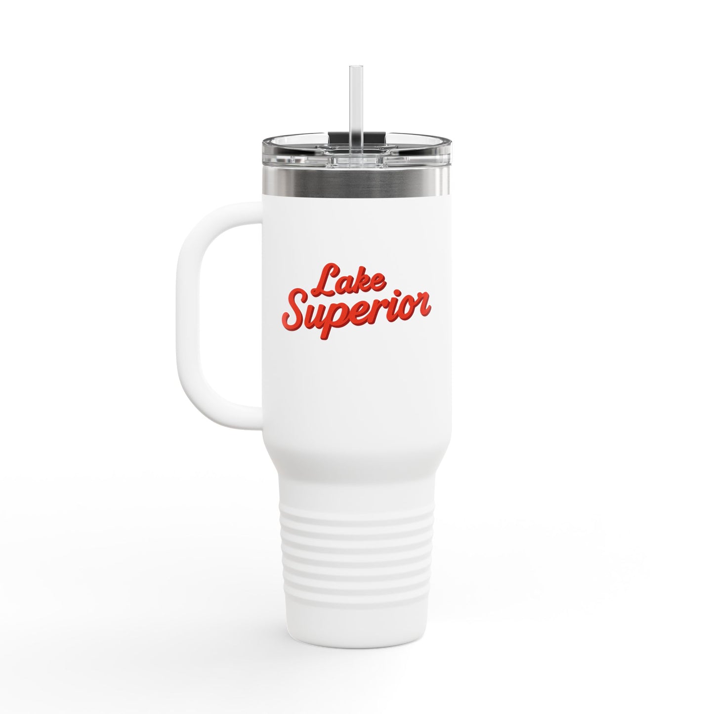 Lake Superior Insulated Travel Mug - Perfect for Outdoor Adventures, Road Trips, Holidays, Escapes, Camping Gear, Hydration on-the-go